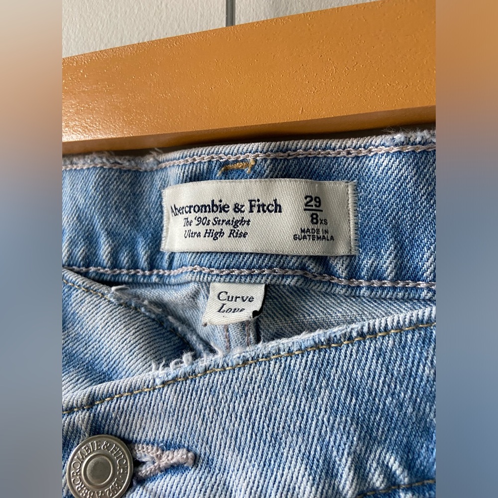 Abercrombie 90s straight ultra high rise jeans - Picture 5 of 5